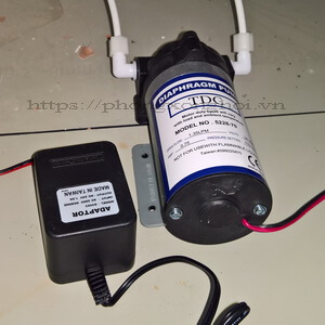 Bơm áp lực nước cấp cho máy xông hơi ướt