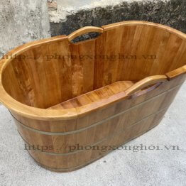 BỒN TẮM GỖ PƠMU DÀI